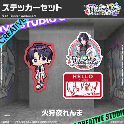 【Uniraid! Creative Studio】ステッカーセット